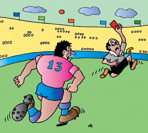 Cartoon: Football 2 (medium) by Alexei Talimonov tagged football,soccer,em,2008,european,championship