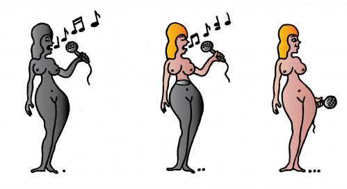 Cartoon: Song (medium) by Alexei Talimonov tagged song