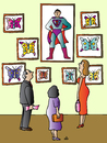Cartoon: Butterflies (small) by Alexei Talimonov tagged butterflies exhibition museum