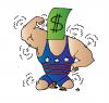 Cartoon: Dollar (small) by Alexei Talimonov tagged dollars money financial crisis