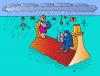 Cartoon: Flooding (small) by Alexei Talimonov tagged flood,aquarium,tv