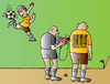 Cartoon: Football (small) by Alexei Talimonov tagged football