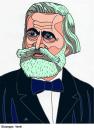Cartoon: Giuseppe Verdi (small) by Alexei Talimonov tagged composer,musician,music,giuseppe,verdi