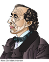 Cartoon: Hans Christian Andersen (small) by Alexei Talimonov tagged andersen