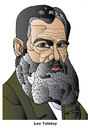 Cartoon: Leo Tolstoy (small) by Alexei Talimonov tagged tolstoy