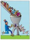 Cartoon: Monoculture (small) by Alexei Talimonov tagged cusa cultures