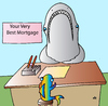 Cartoon: Mortgage (small) by Alexei Talimonov tagged mortgage