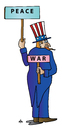 Cartoon: Peace and War (small) by Alexei Talimonov tagged peace war