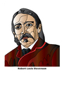 Cartoon: Robert Louis Stevenson (small) by Alexei Talimonov tagged stevenson
