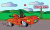 Cartoon: Route 666 (small) by Alexei Talimonov tagged travelling,cars