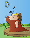 Cartoon: Singer (small) by Alexei Talimonov tagged singer music