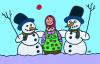Cartoon: Snowmen (small) by Alexei Talimonov tagged snowman,xmas,snow