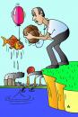 Cartoon: Up And Down (small) by Alexei Talimonov tagged nature,climate,change