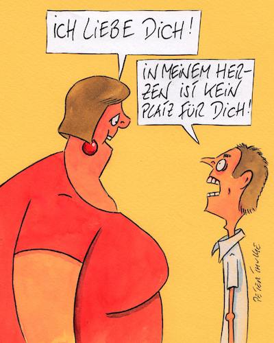 Cartoon: herz (medium) by Peter Thulke tagged liebe,liebe