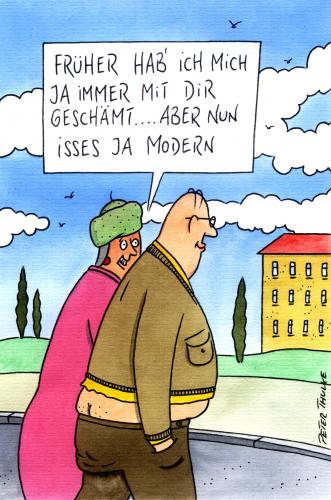 Cartoon: modern (medium) by Peter Thulke tagged mode,männer,mode,cool,coolness,generation,schämen,peinlich,hose,sitz,kleidergröße,arsch,po,hintern,stil,modestil,modern,mann,männer,schlampig,alter,grunge,hardrock,hiphop,identität,jugendbewegung,jugendkultur,jugendszene,kultur,kult,mainstream,moderichtung,persönlichkeit,pubertät,punk,punks,rocker,sprayer,subkultur,szene,teenies,trendsetter,bekleidung,beauty,designer,fashion,geschmack,klamotten,kleidung,letzte schrei,look,model,modedesigner,outfit,schönheit,style,textilbranche,textil,textilindustrie,textilwirtschaft,trend,zeitgeist,zeitgeschmack,letzte,schrei