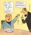 Cartoon: erlebnis (small) by Peter Thulke tagged gastronomie