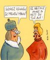 Cartoon: nett (small) by Peter Thulke tagged höflichkeit