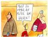 Cartoon: rumhacken (small) by Peter Thulke tagged familie