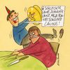 Cartoon: schlechte laune (small) by Peter Thulke tagged ehe