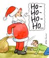 Cartoon: weihnachtsmann (small) by Peter Thulke tagged weihnachten,weihnachtsmann