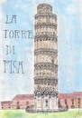 Cartoon: La Torre Di Pisa (small) by apestososa tagged torre,pisa,tower,italia
