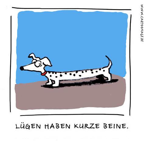 Cartoon: Lügen (medium) by cartoonage tagged truth,lies,saying,