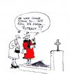 Cartoon: Die lustige Witwe (small) by cartoonage tagged potenzprobleme 
