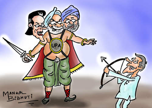 Cartoon: Naveen Patanaik in Delhi (medium) by mangalbibhuti tagged delhi,orissa,odisha,bjd,upa,mangalbibhuti,mangal,naveenpatanaik