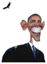Cartoon: Barack Obama (small) by achille tagged barack,obama
