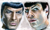 Cartoon: Spock and Spock (small) by Cartoons and Illustrations by Jim McDermott tagged startrek,spock