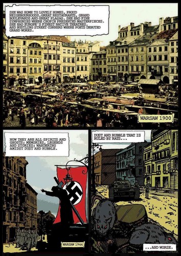 Cartoon: ARMIA KRAJOWA 1944 Page1-4 (medium) by sebtahu4 tagged armia,krajowa,1944,warsaw,war,freedom