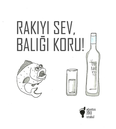 Cartoon: like raki protect fish (medium) by adimizi tagged cizgi