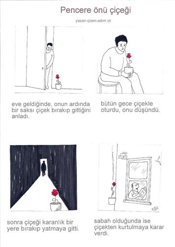 Cartoon: Pencere Onu Cicegi-kurtulamayan- (medium) by adimizi tagged cizgi