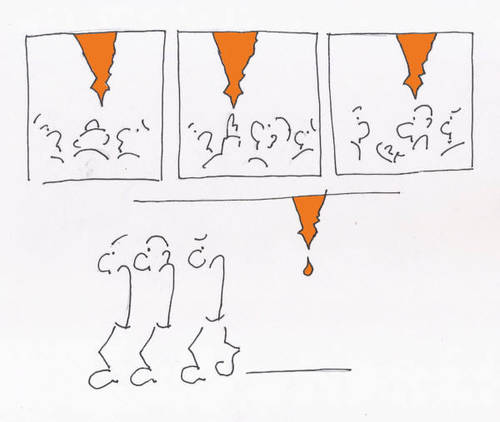 Cartoon: Höhlenforscher (medium) by Rainer Tavenrath tagged höhle,forscher