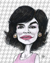 Cartoon: Icon lady  Jacky O (small) by jean gouders cartoons tagged jacky,jacqueline,kennedy,onassis,jean,gouders