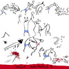 Cartoon: boxfight (small) by Bonville tagged wild,animals,box,fight