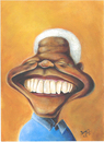 Cartoon: Nelson Mandela (small) by dimaz_restivo tagged mandela nelson