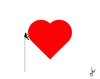 Cartoon: corazon (small) by german ferrero tagged heart,corazon,escalador,montain,ger,antruejo