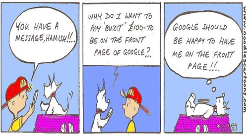 Cartoon: google it!... (medium) by noodles cartoons tagged internet,sunny,hamish