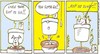 Cartoon: desperation! (small) by noodles cartoons tagged scotty,dog,art,cartoon,loo