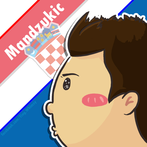 Cartoon: Mario Mandzukic (medium) by TiNG tagged mario,mandzukic,cro