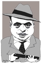 Cartoon: Al Capone (small) by Bravemaina tagged capone
