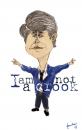 Cartoon: I am not a crook (small) by Bravemaina tagged illinois,governer,rod,blagojevich,impeachment