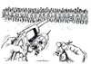 Cartoon: no comment (small) by aceratur tagged no,comment