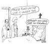 Cartoon: Full time job (small) by Christian BOB Born tagged pflege,bett,alte,pflegedienst,tag,und,nacht,schlaf