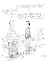 Cartoon: VERPISSMEINNICHT (small) by Christian BOB Born tagged pinkeln,blume,natur,harndrang,blase