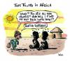 Cartoon: Tom Thumb In Africa (small) by Kim Duchateau tagged tom,thumb,africa