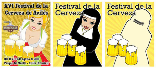 Cartoon: Sexist poster (medium) by marcosymolduras tagged poster,sexist,oktoberfest