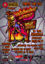 Cartoon: Burning Wood Bowl Contest (small) by elle62 tagged skateboard,contest,poster,funsport