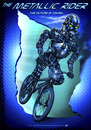 Cartoon: the metallic rider part two (small) by elle62 tagged metal bmx android